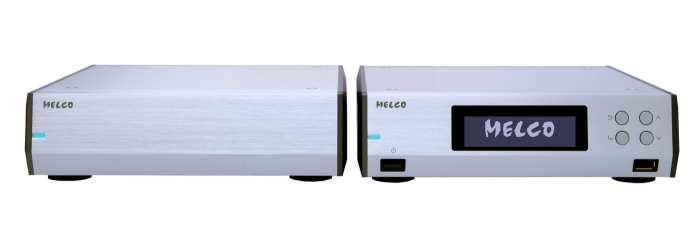 Melco N10 Headunit & Netzteil zusammen