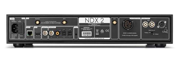 Naim NDX 2 Anschlüsse Rückseite