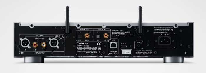 Technics SL-G700 Anschlüsse Rückseite