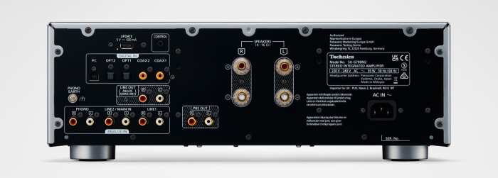 Technics SU-G700M2 Anschlüsse Rückseite