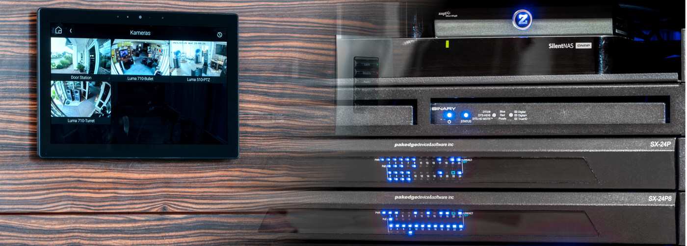 HiFi Forum ShowRooms - Control4 Pr&auml;sentation mit Integration von IT, Doorcom und &Uuml;berwachungskamera