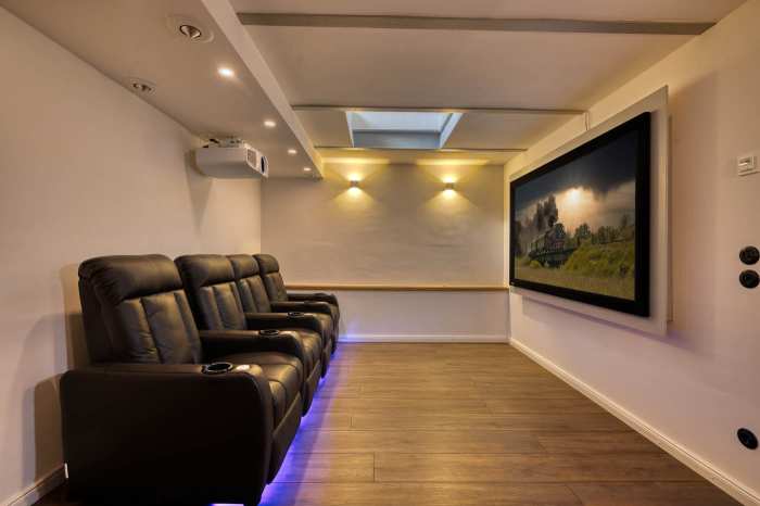 Exklusives Heimkino im Untergescho&szlig;