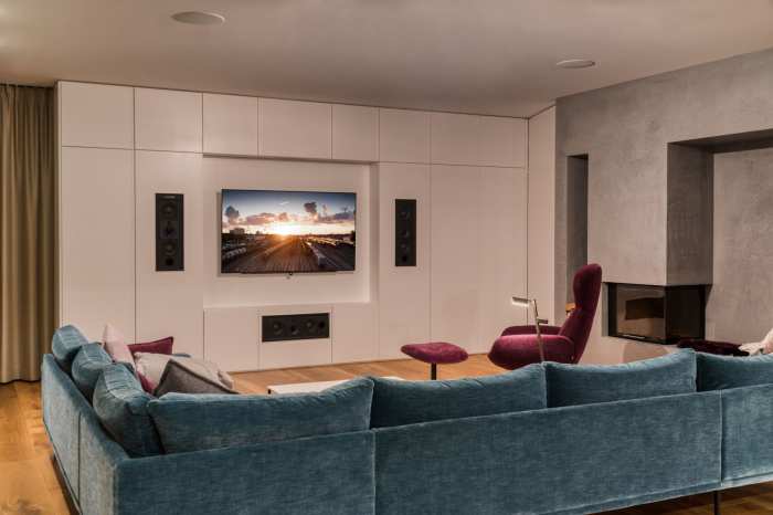 Multiroom-Audio Installation mit InWall Lautsprechern