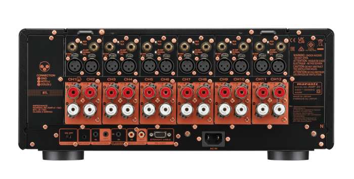 Marantz AMP 20 - Rückansicht
