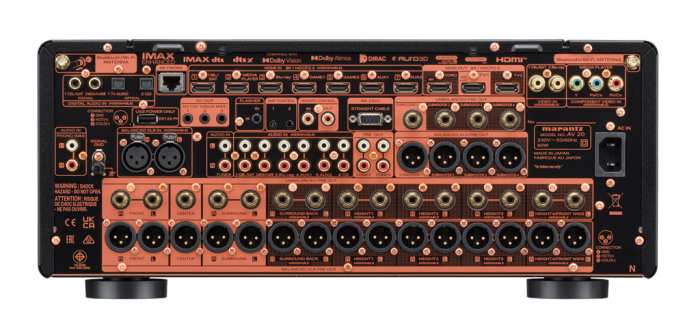 Marantz AV 20 Rückansicht
