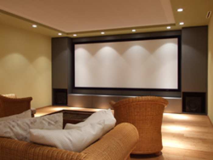 Heimkino im Familienraum