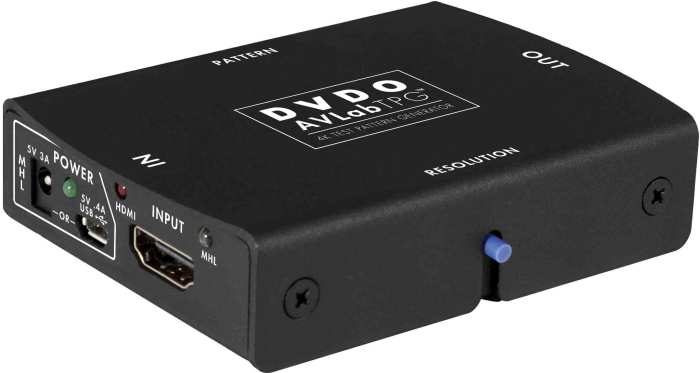 4k HDMI 2.0-Testbild-Generator: DVDO AVLab TPG
