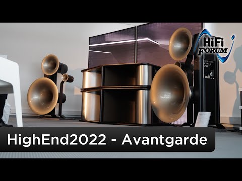 HiFi Forum HighEnd 2022 - Die Neuigkeiten bei Avantgarde | Trio - Basshorn - Duo GT