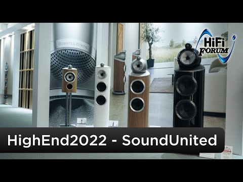 HiFi Forum HighEnd 2022 - Die Neuigkeiten bei SoundUnited | B&W - Marantz - Denon - MICHI by ROTEL