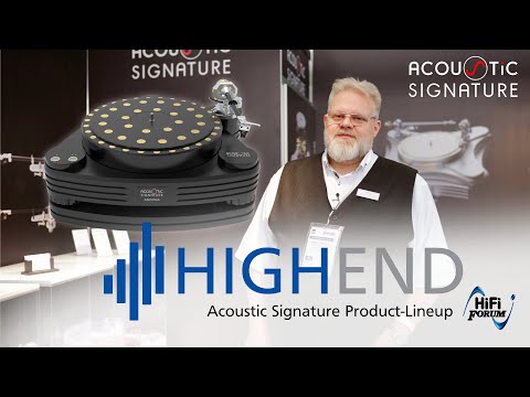 HighEnd 2023 bei AcousticSignature | Plattenspieler, Tonarme, Tonabnehmer | HiFi Forum