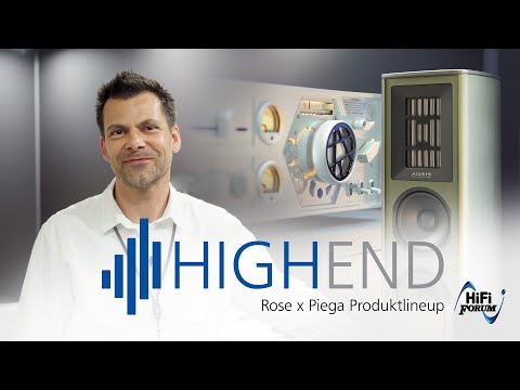 Rose x Piega | Joint Venture, Streamer & Verstärker, neue Farbpaletten | HighEnd 2024