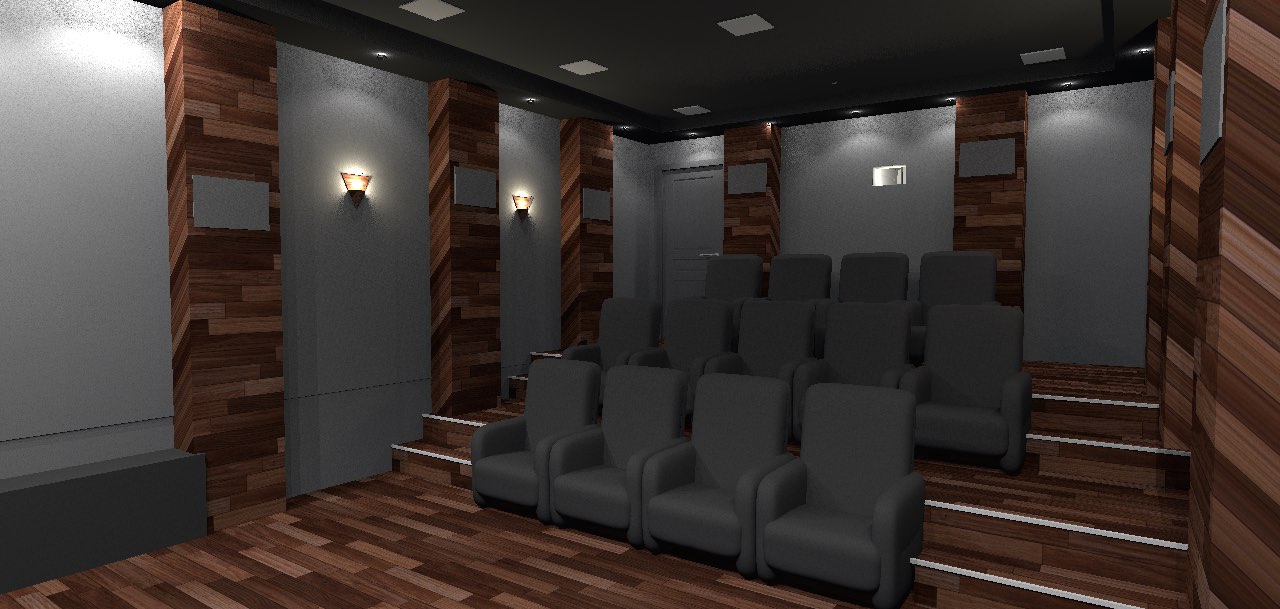 HiFi Forum Service - 3D-Visualisierung - Heimkino 2