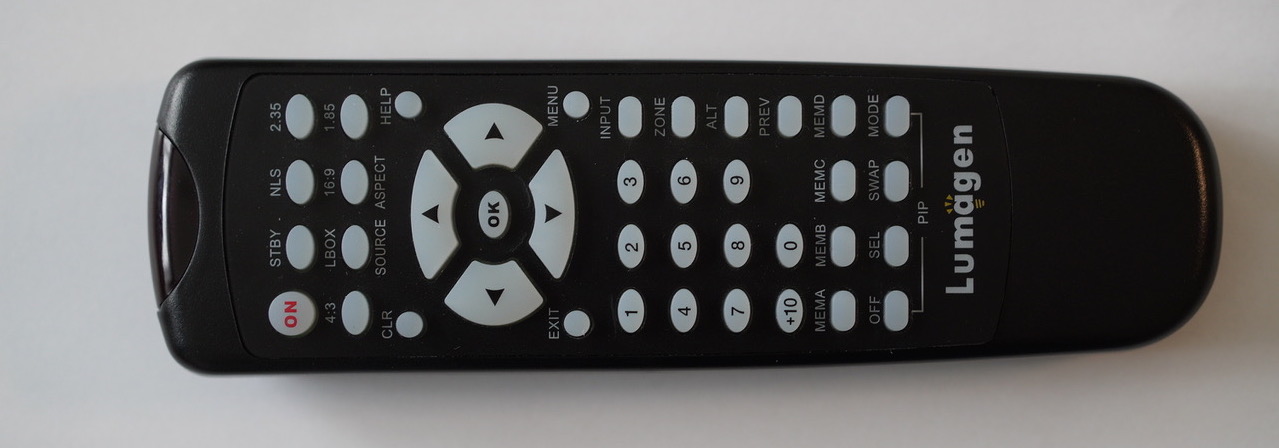 Lumagen - Radiance Pro - Fernbedienung - HiFi Forum