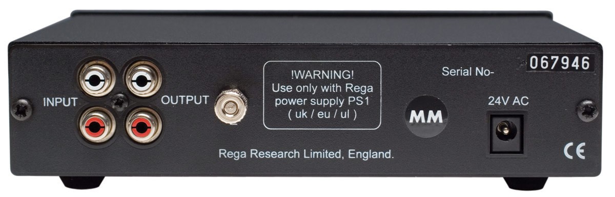 Rega Fono-R Rückansicht