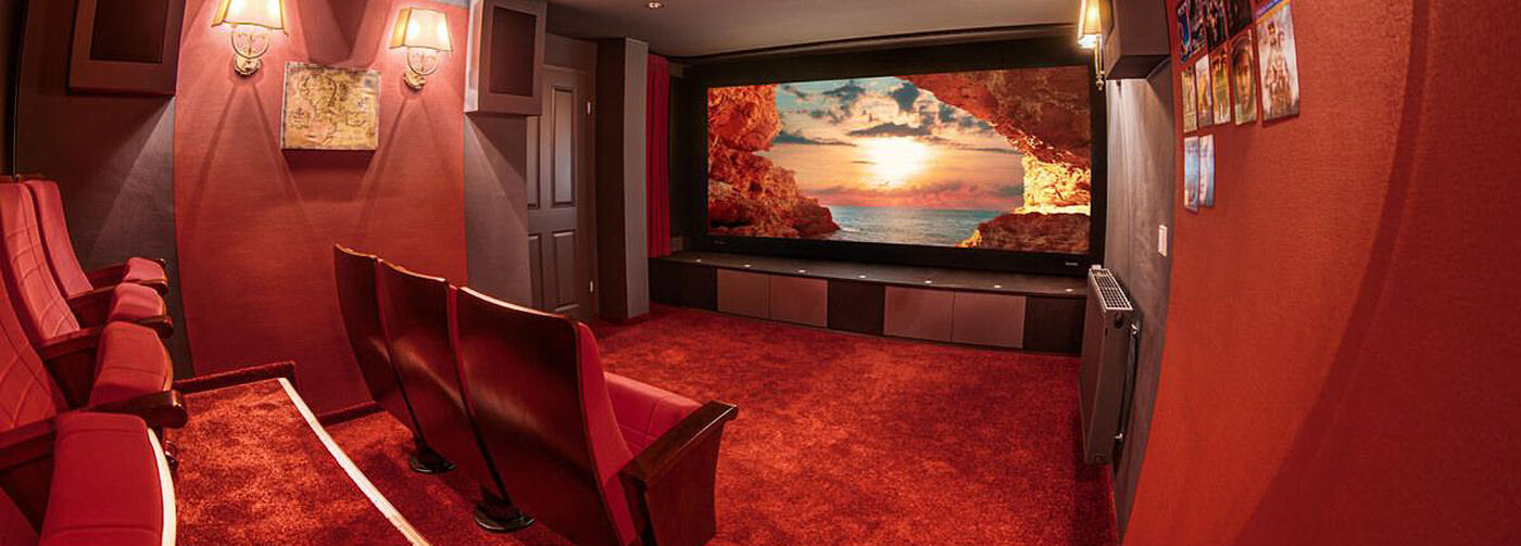 Immersive Heimkino Installation